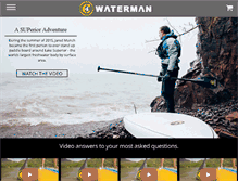 Tablet Screenshot of c4waterman.com